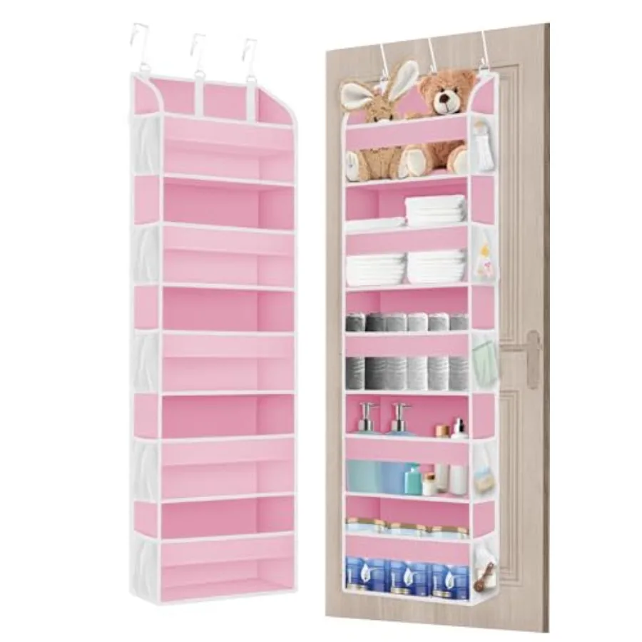 Over The Door Storage Organizer with 5 Pockets 0 Mesh Pockets, 44 lbs Weight Capacity Door Hanging Organizers and Storage for B
Over The Door Storage Organizer with 5 Pockets 0 Mesh Pockets, 44 lbs Weight Capacity Door Hanging Organizers and Storage for B