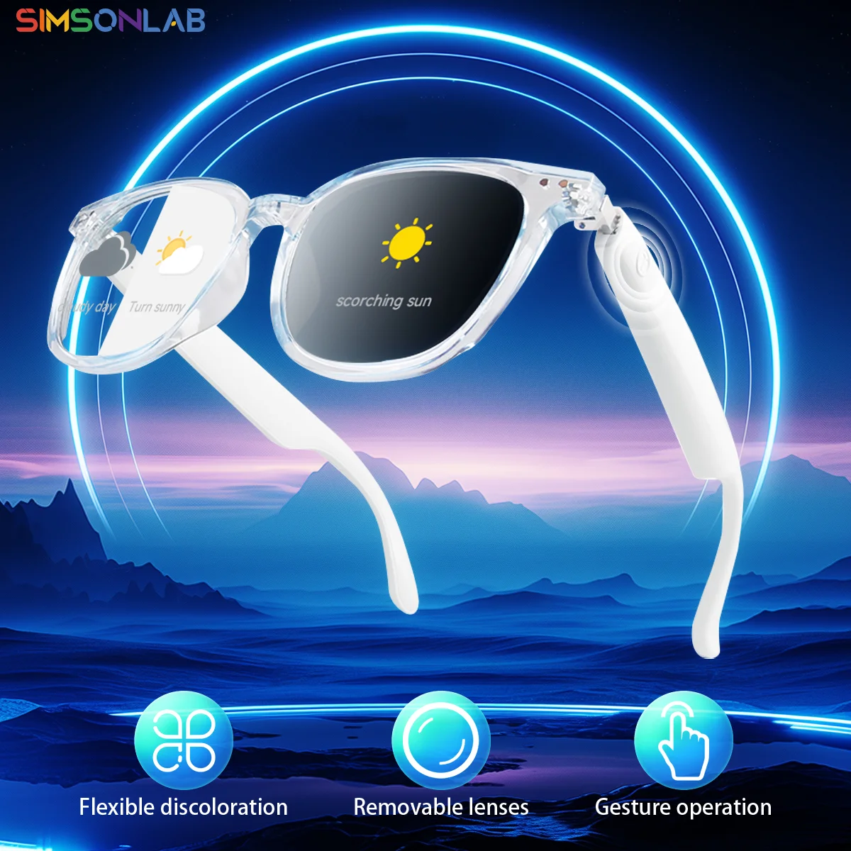 New Smart Glasses GS07 UV Protection Color Change Lenses Wireless Calls Earphones Bluetooth 5.4 Voice Assistant Sunglasses 2025
New Smart Glasses GS07 UV Protection Color Change Lenses Wireless Calls Earphones Bluetooth 5.4 Voice Assistant Sunglasses 2025