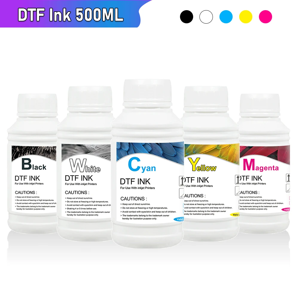 500ML DTF Ink Kits DTF Powder Directly To Film Printer Ink for DTF t shirt printing machine ink dtf transfer printer bundle ink
500ML DTF Ink Kits DTF Powder Directly To Film Printer Ink for DTF t shirt printing machine ink dtf transfer printer bundle ink
