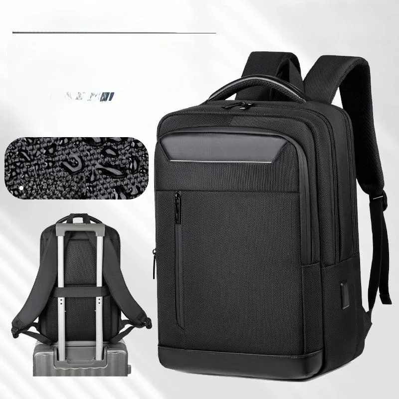 New Simple Men's Business Commuter Backpack Large Capacity Multi-Functional Travel Computer Bag Comfortable Shoulder Straps
New Simple Men's Business Commuter Backpack Large Capacity Multi-Functional Travel Computer Bag Comfortable Shoulder Straps