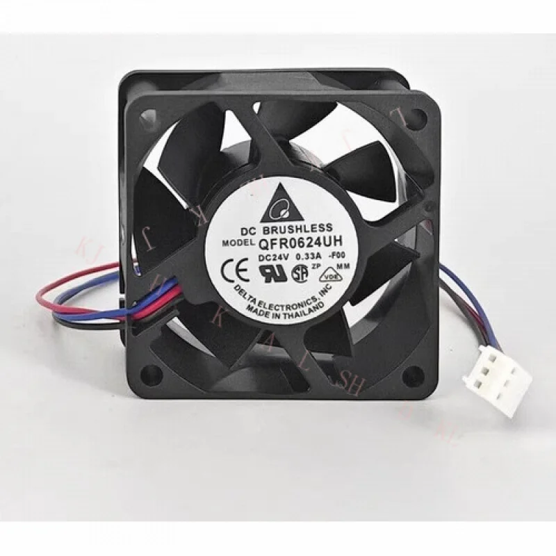 N FOR Delta BRUSHLESS QFR0624UH DC24V 0.33A 6025 6cm 3pin Cooling Fan MODEL
N FOR Delta BRUSHLESS QFR0624UH DC24V 0.33A 6025 6cm 3pin Cooling Fan MODEL