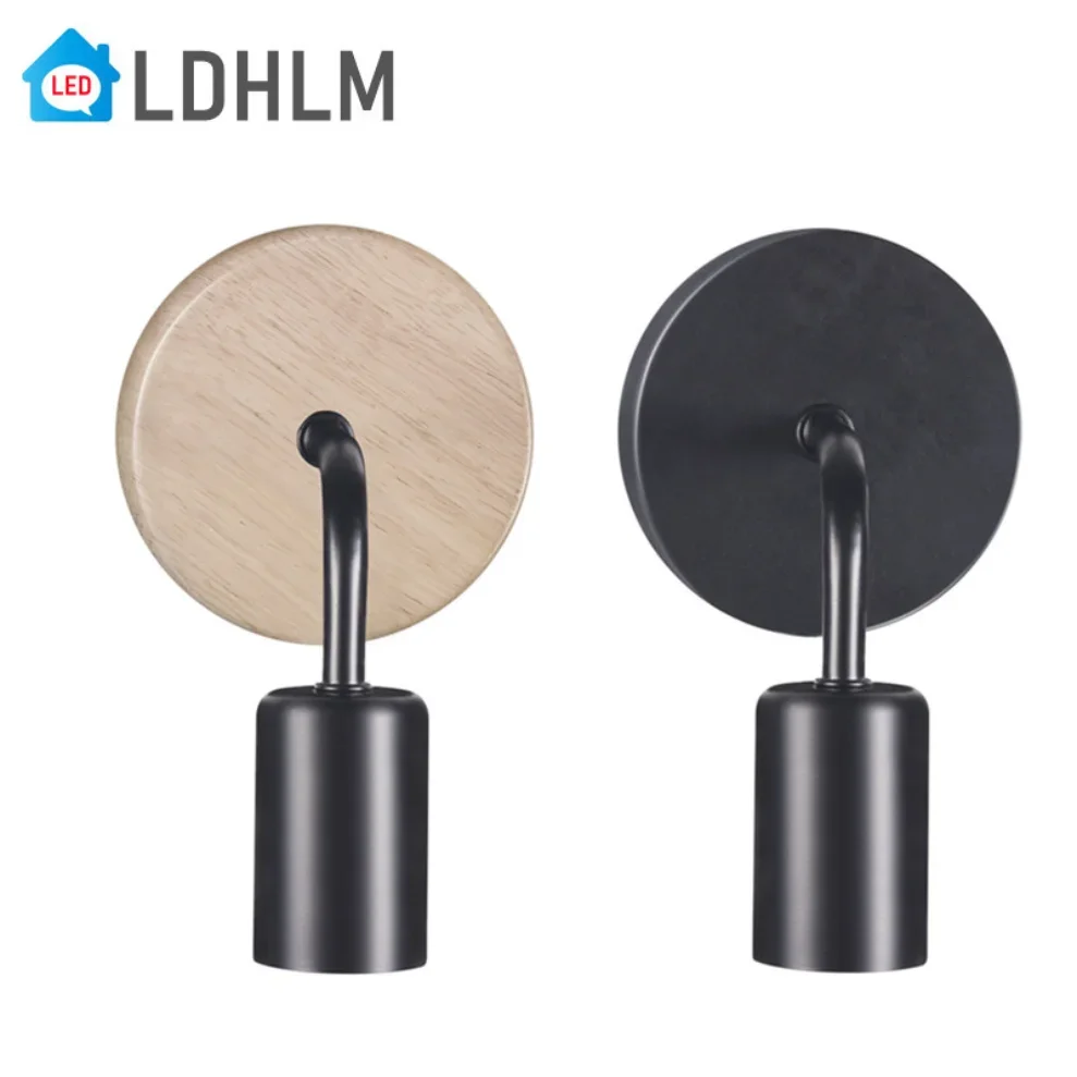 Wood Wrought Iron Wall Lamp Modern Minimalist Wall Lights Fixture E27 For Living Room Home Indoor Sconces Lighting Decorative
Wood Wrought Iron Wall Lamp Modern Minimalist Wall Lights Fixture E27 For Living Room Home Indoor Sconces Lighting Decorative