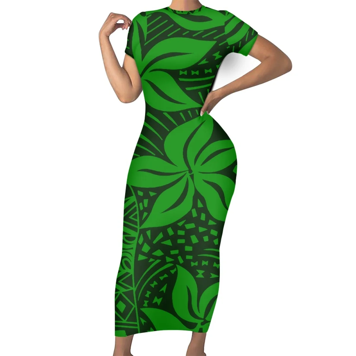 Newest High Quality Elegant Maxi Dress Polynesian Tribal Totem Plumeria Print Plus Size Casual Evening Dress Customized MOQ 1
Newest High Quality Elegant Maxi Dress Polynesian Tribal Totem Plumeria Print Plus Size Casual Evening Dress Customized MOQ 1