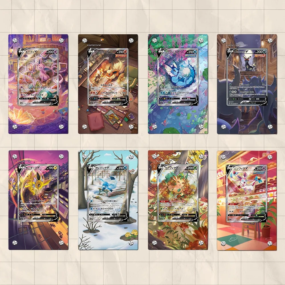 Acrylic Card Brick for Ptcg Sylveon Umbreon Espeon Flareon Vaporeon Jolteon Acrylic Protective Card Display Case Festival Gift
Acrylic Card Brick for Ptcg Sylveon Umbreon Espeon Flareon Vaporeon Jolteon Acrylic Protective Card Display Case Festival Gift