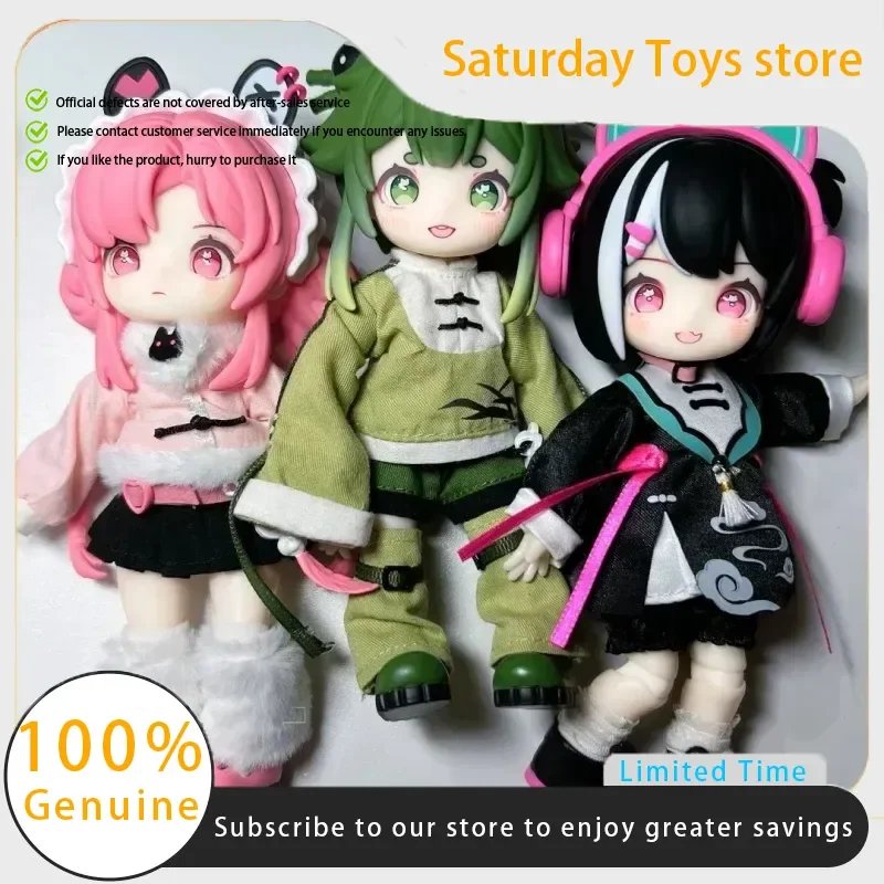 Подлинная коробка Nagi Beast Cub Blind Box 4-го поколения "Xiaoyao You" шарнирная кукла BJD, коллекционная фигурка, подарок на день рождения для девочки Ornam
Подлинная коробка Nagi Beast Cub Blind Box 4-го поколения "Xiaoyao You" шарнирная кукла BJD, коллекционная фигурка, подарок на день рождения для девочки Ornam