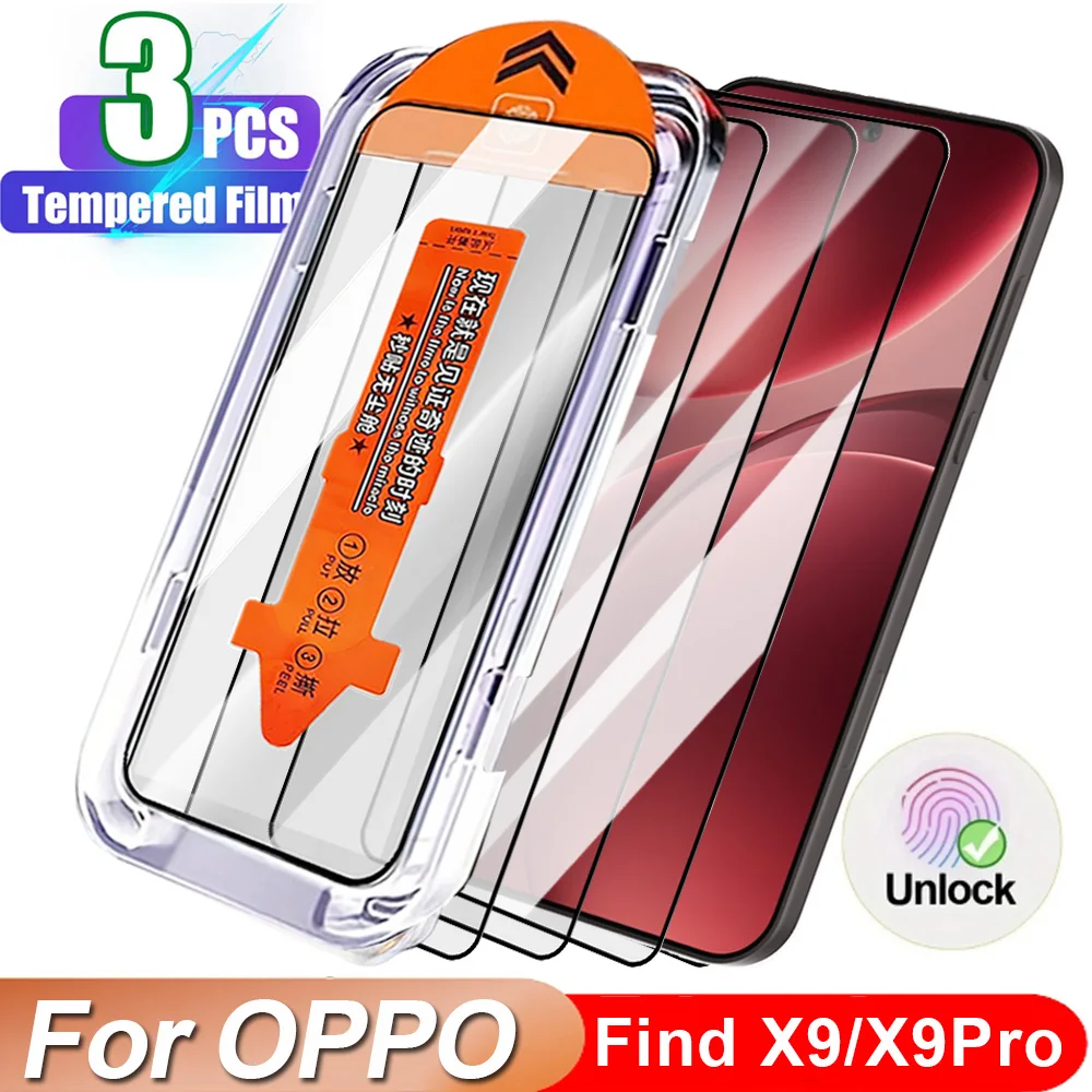 HD 9H Tempered Glass For OPPO Find X9 / X9 Pro Screen Protector for OPPO FIND X9 PRO Easy Install Anti-scratch Cover Film
HD 9H Tempered Glass For OPPO Find X9 / X9 Pro Screen Protector for OPPO FIND X9 PRO Easy Install Anti-scratch Cover Film