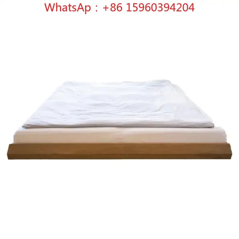 Custom North American oak suspended bed Japanese black walnut solid wood Nordic simple headless bed frame tatami low bed custom
Custom North American oak suspended bed Japanese black walnut solid wood Nordic simple headless bed frame tatami low bed custom