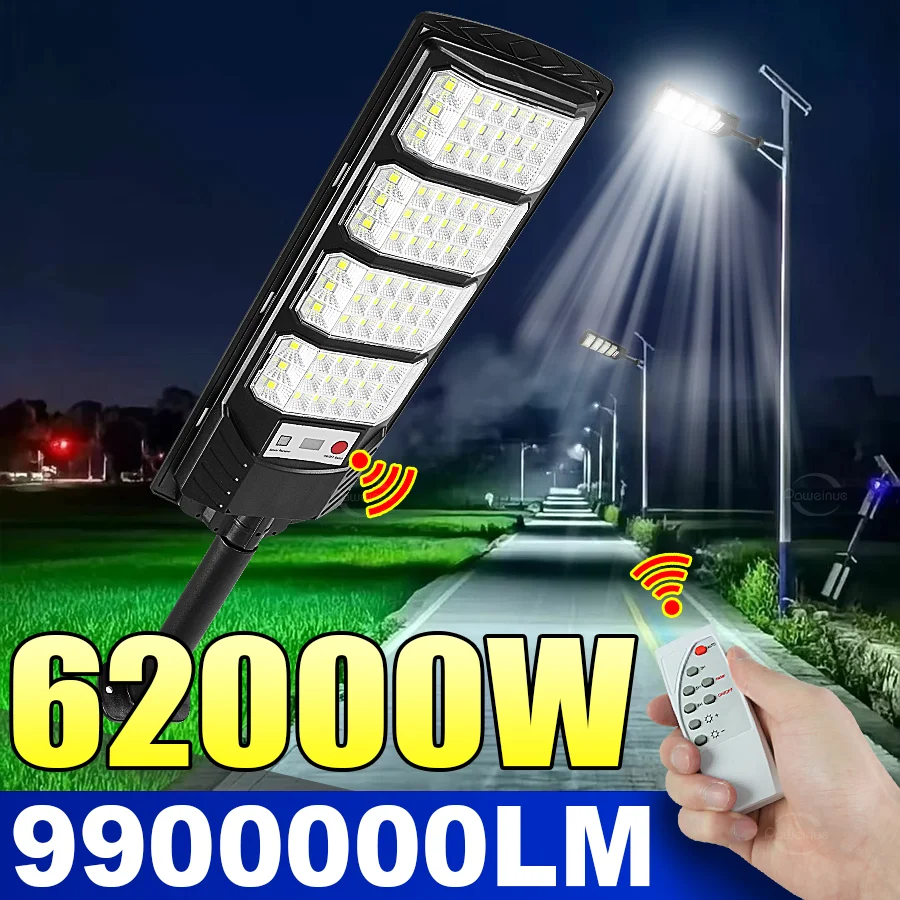 99000000LM Ultra Bright Outdoor Solar LED Light Motion Sensor Solar Flood Garden Security Lantern 62000W Powerful Solar Lamp
99000000LM Ultra Bright Outdoor Solar LED Light Motion Sensor Solar Flood Garden Security Lantern 62000W Powerful Solar Lamp