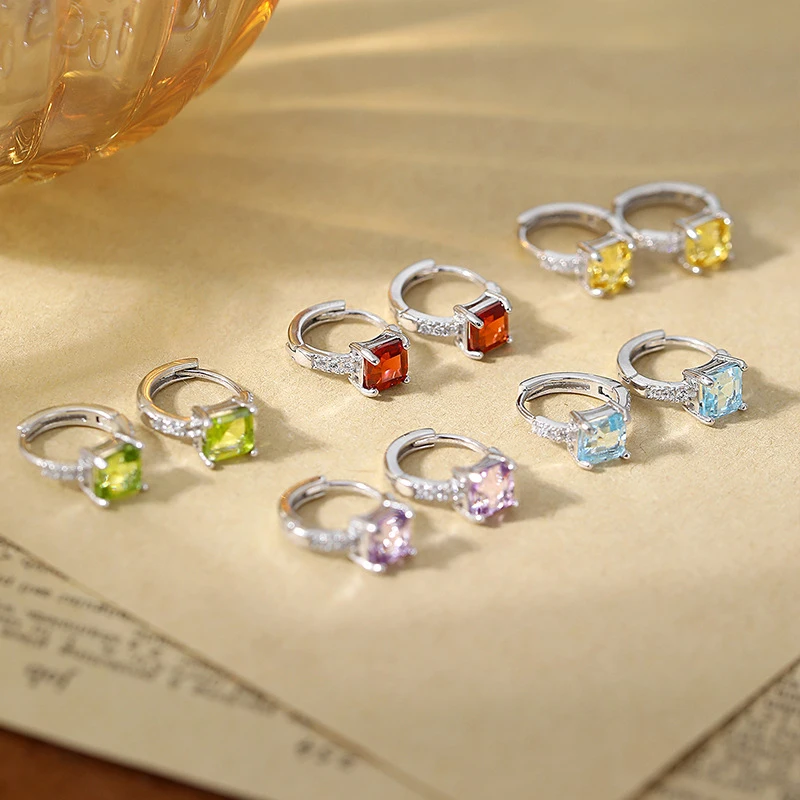 Серьги-кольца из серебра 925 пробы с натуральными сахарными кристаллами для женщин
Серьги-кольца из серебра 925 пробы с натуральными сахарными кристаллами для женщин