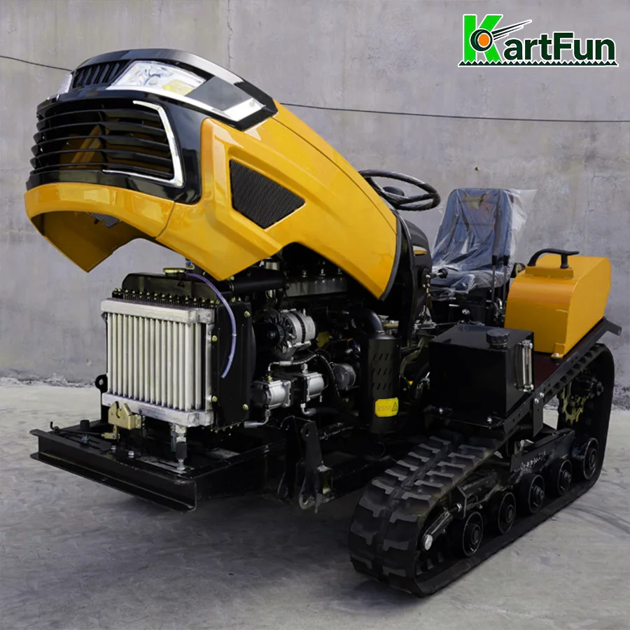 Diesel Engine Crawler Tractor 50HP 80HP 120HP High Power Crawler Tractor Farm Track Tractor Suitable for Sale
Diesel Engine Crawler Tractor 50HP 80HP 120HP High Power Crawler Tractor Farm Track Tractor Suitable for Sale