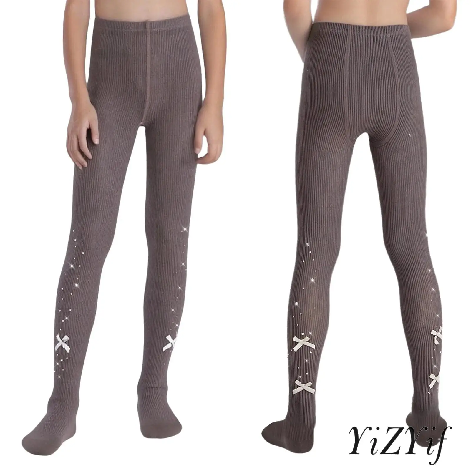 Kids Girls Cute Bowknots Gymnastics Yoga Dance Tights Stretchy Ribbed Pantyhose Elastic Waistband Solid Color Footed Leggings
Kids Girls Cute Bowknots Gymnastics Yoga Dance Tights Stretchy Ribbed Pantyhose Elastic Waistband Solid Color Footed Leggings