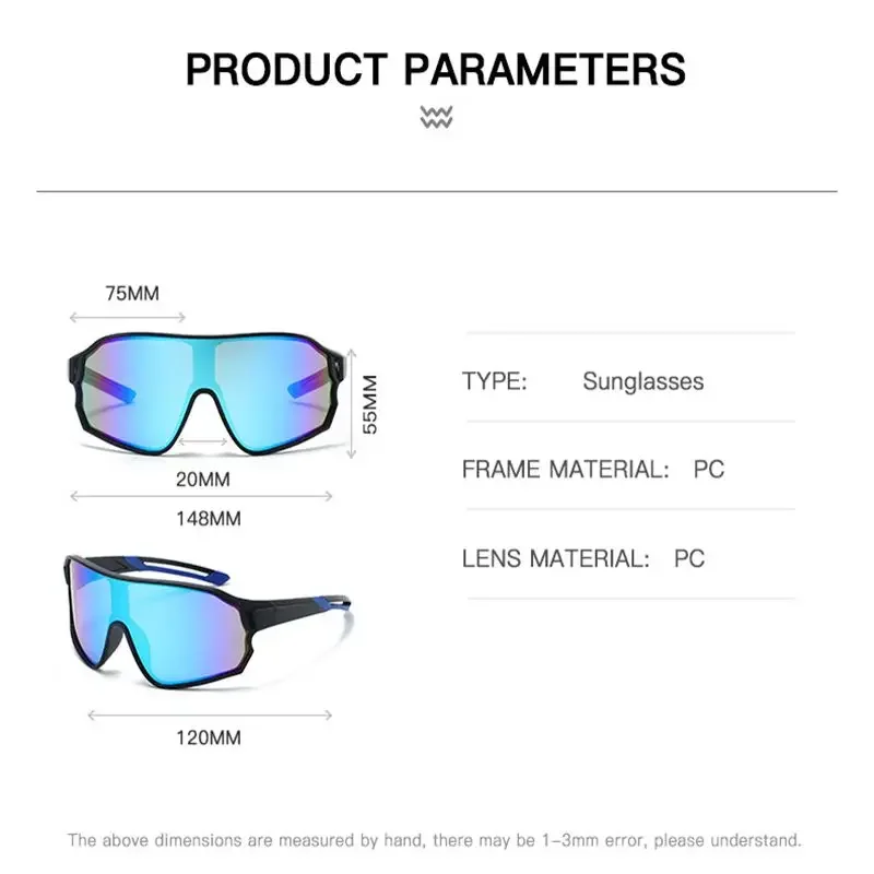 Outdoor Cycling Windproof Sunscreen Anti-ultraviolet Sunglasses for Fishing Mountaineering Driving High-Definition Sunglasses 
Outdoor Cycling Windproof Sunscreen Anti-ultraviolet Sunglasses for Fishing Mountaineering Driving High-Definition Sunglasses
