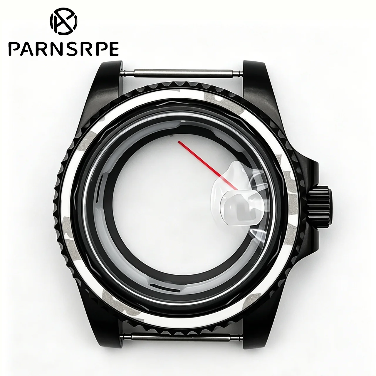 Waterproof 40mm Black Watch Case With Sapphire Glass Compatible With NH35 NH36 8215 8200 2813 Movement
Waterproof 40mm Black Watch Case With Sapphire Glass Compatible With NH35 NH36 8215 8200 2813 Movement