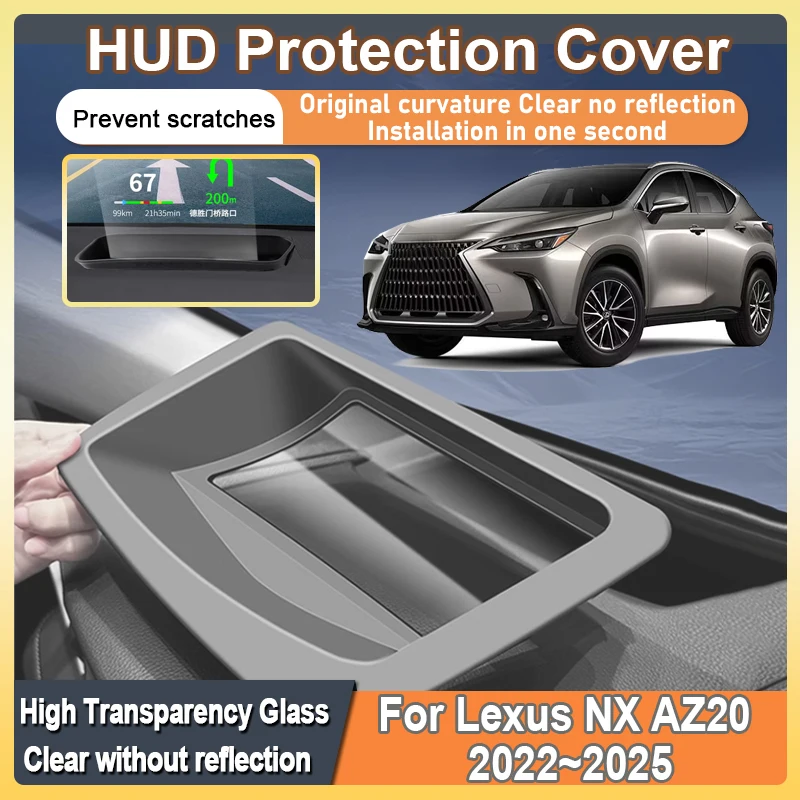 Автомобильный чехол для дисплея HUD для Lexus NX AZ20 2022 2023 2024 2025, проекционный дисплей, пылезащитный экран, инструменты для защиты, автоаксессуары
Автомобильный чехол для дисплея HUD для Lexus NX AZ20 2022 2023 2024 2025, проекционный дисплей, пылезащитный экран, инструменты для защиты, автоаксессуары