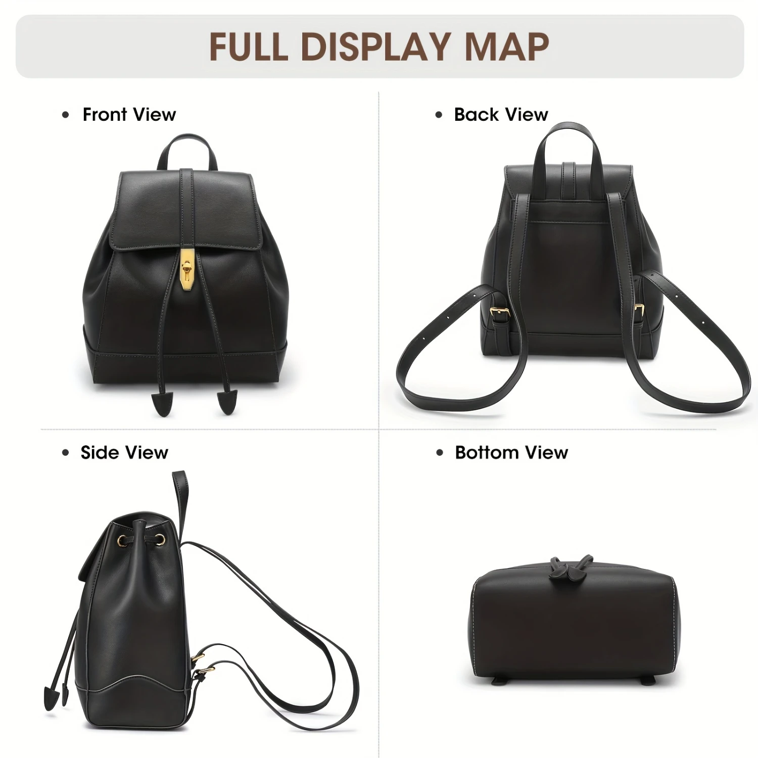 Genuine Cowhide Leather Bag With Flap Cover, Casual Versatile Multi Functional For Outdoor Travel
Genuine Cowhide Leather Bag With Flap Cover, Casual Versatile Multi Functional For Outdoor Travel