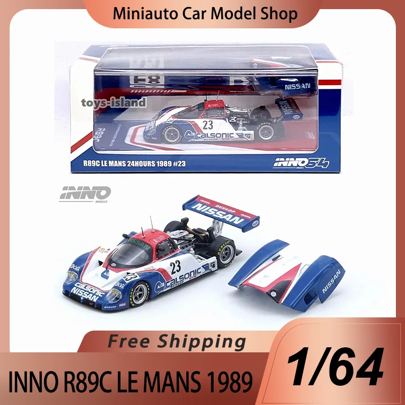 New In Stock Inno 1:64 Nissan R89c Le Mans 1989 #23 Alloy Miniature Diecast Model World Sport Car 1989 Car Model Toys Kids Gift
New In Stock Inno 1:64 Nissan R89c Le Mans 1989 #23 Alloy Miniature Diecast Model World Sport Car 1989 Car Model Toys Kids Gift