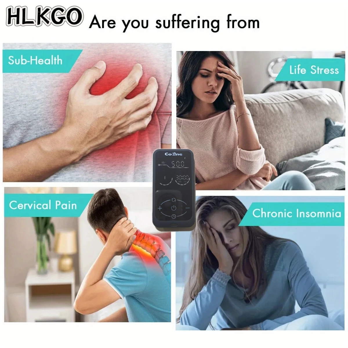 User-Friendly CES Ear Clip Device - For Insomnia, Anxiety, Neurasthenia Relief and Improved Sleep Quality
User-Friendly CES Ear Clip Device - For Insomnia, Anxiety, Neurasthenia Relief and Improved Sleep Quality