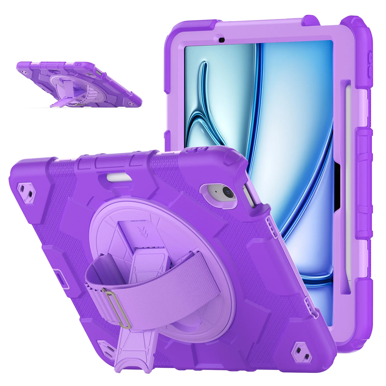 Универсальный гибридный чехол для iPad Air 11 2025 M3 2024 M2 A3266 A3267 A3270 A2902 A2903 A2904, сверхпрочный чехол с вращающейся подставкой на 360 градусов
Универсальный гибридный чехол для iPad Air 11 2025 M3 2024 M2 A3266 A3267 A3270 A2902 A2903 A2904, сверхпрочный чехол с вращающейся подставкой на 360 градусов