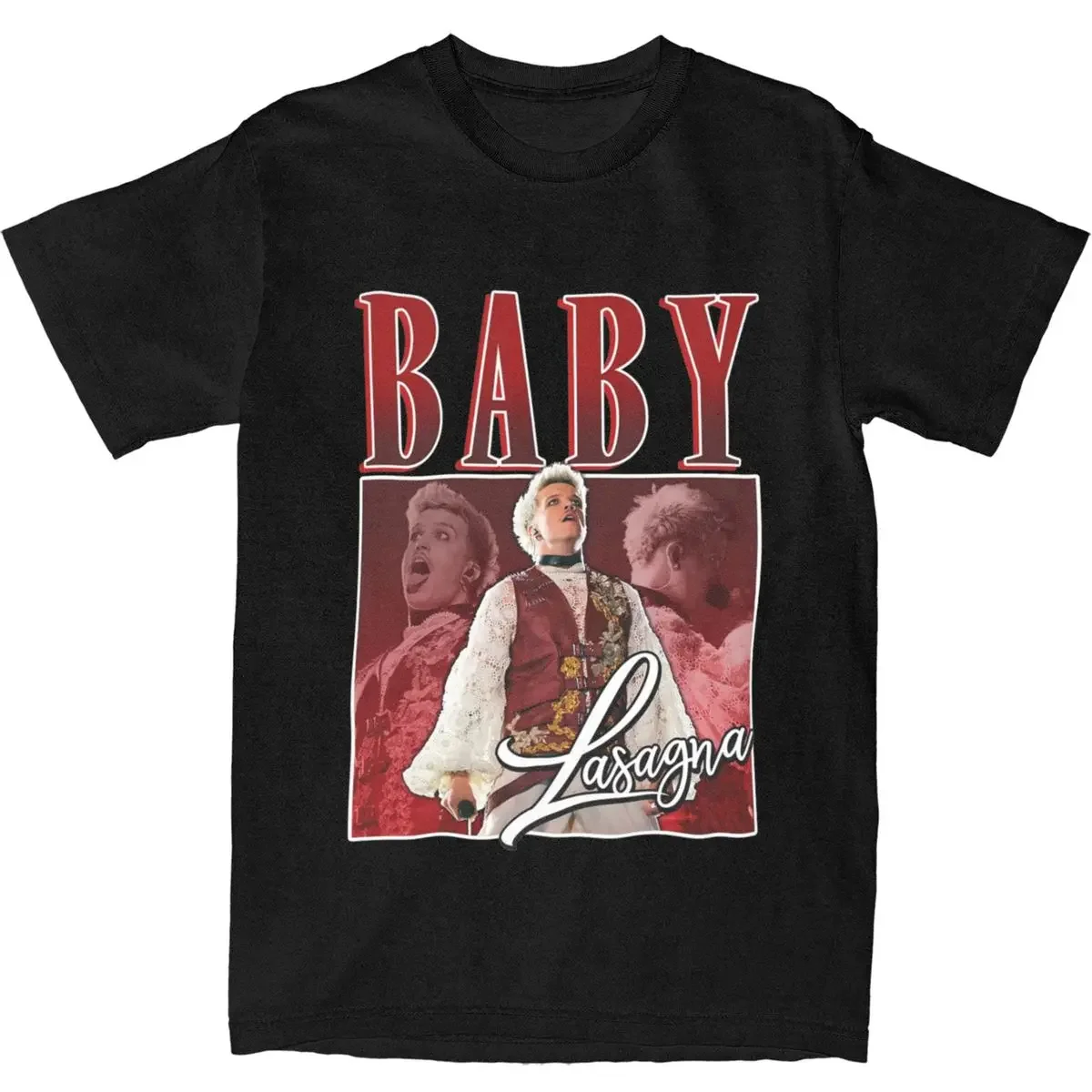 Men's T Shirt Baby Lasagna Rim Tim Tagi Dim Croatia T-Shirts Novelty Eurovisioned 2024 Summer Tees Classic Print Cotton Tops
Men's T Shirt Baby Lasagna Rim Tim Tagi Dim Croatia T-Shirts Novelty Eurovisioned 2024 Summer Tees Classic Print Cotton Tops