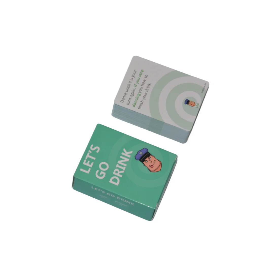 "Let's Go Drink" Card Game, Board Game, Interactive Tabletop Game, a Must-Have Game for Parties, Suitable as a Gift, Perfect for Halloween, Christmas
"Let's Go Drink" Card Game, Board Game, Interactive Tabletop Game, a Must-Have Game for Parties, Suitable as a Gift, Perfect for Halloween, Christmas