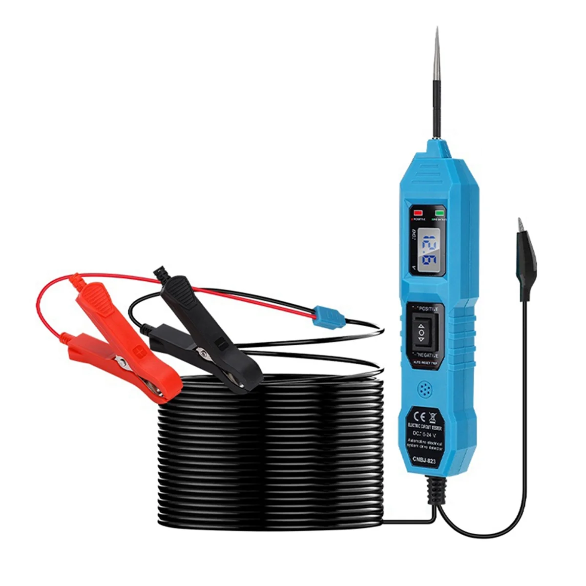 Automotive Circuit Tester Digital Test Electric Voltage Power Test System Probe Car Voltage Tester Test Tool
Automotive Circuit Tester Digital Test Electric Voltage Power Test System Probe Car Voltage Tester Test Tool