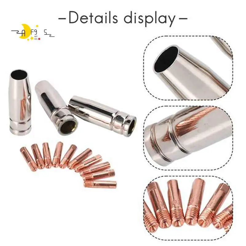 AF95-35Pcs 15AK Welding Torch Consumables 1.2Mm MIG Torch Gas Nozzle Tip Holder Of 15AK MIG Welding Torch Durable Easy To Use
AF95-35Pcs 15AK Welding Torch Consumables 1.2Mm MIG Torch Gas Nozzle Tip Holder Of 15AK MIG Welding Torch Durable Easy To Use