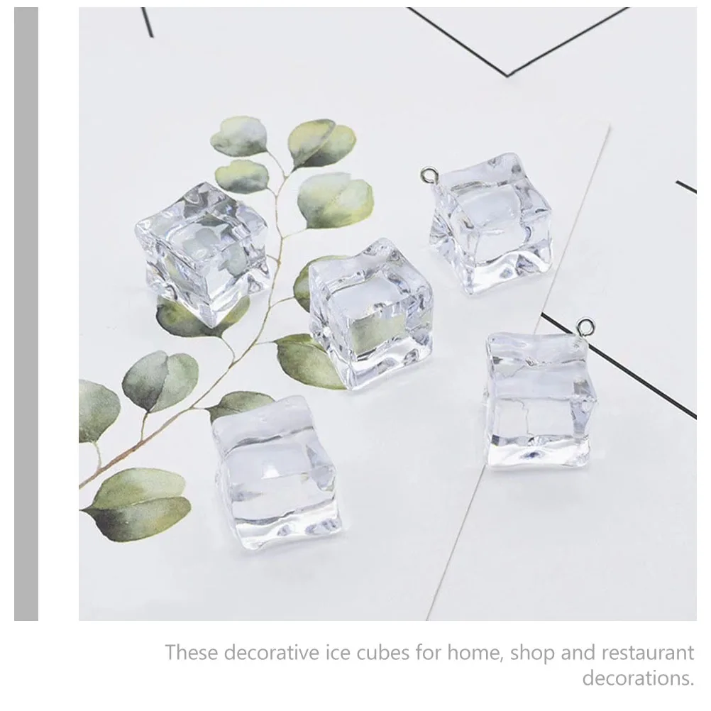 40pcs Simulated Ice Cubes Decoration Clear Acrylic Faux Crystal Photography Props for Home Shop Restaurant Decor
40pcs Simulated Ice Cubes Decoration Clear Acrylic Faux Crystal Photography Props for Home Shop Restaurant Decor
