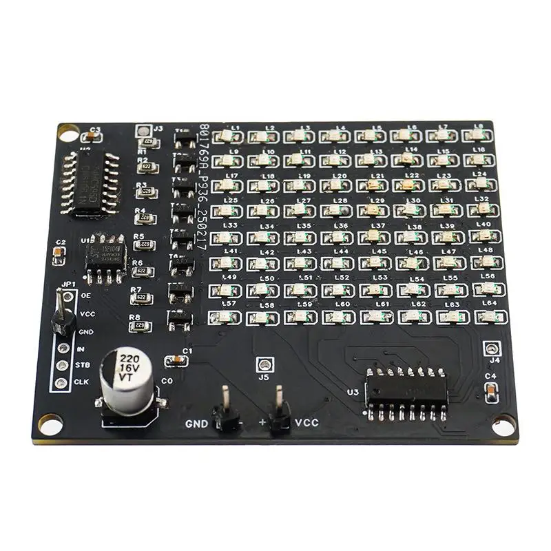 SMD Dot Matrix Advertising Screen Welding Practice Kit 0-9 Digital Display Fun DIY Electronic Kit Soldering Practice
SMD Dot Matrix Advertising Screen Welding Practice Kit 0-9 Digital Display Fun DIY Electronic Kit Soldering Practice