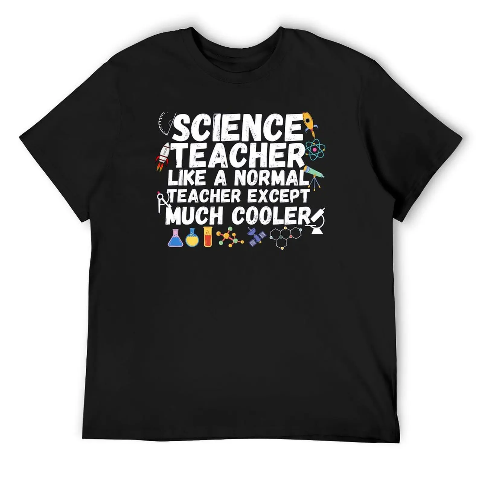 science teacher like a normal teacher except much cooler T-Shirt Clothing baggy shirts summer shirt vintage t shirt men
science teacher like a normal teacher except much cooler T-Shirt Clothing baggy shirts summer shirt vintage t shirt men
