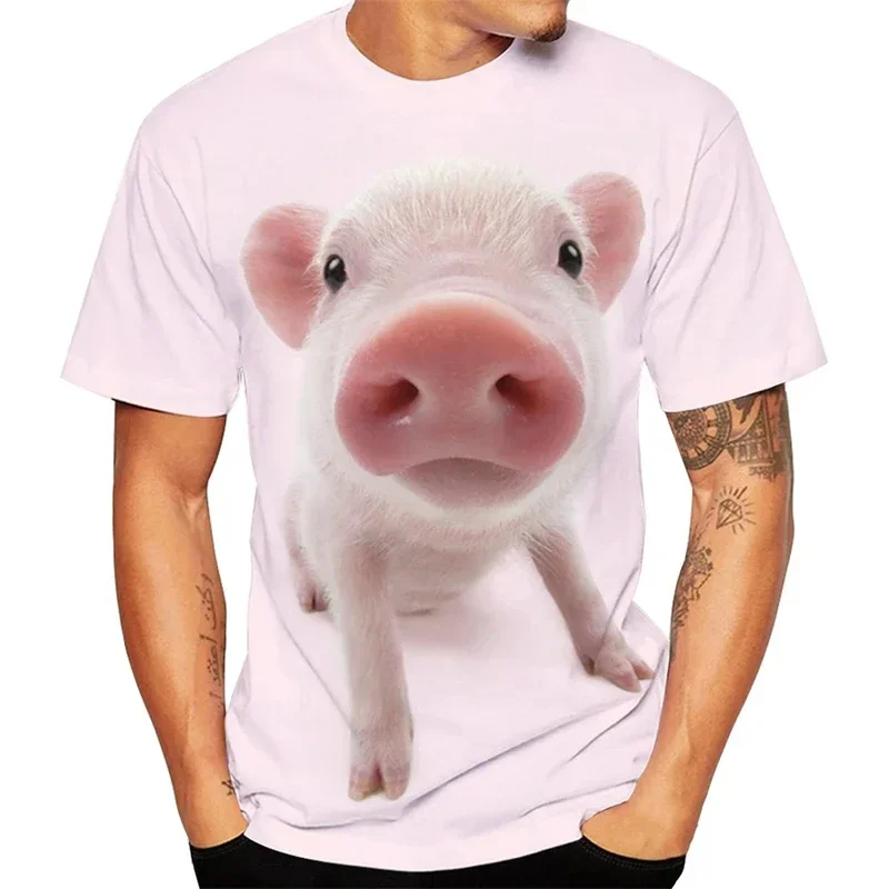 Men's T Shirt Funny Pig Animal 3D Print Streetwear Casual Pullover Sportshirt Sportshirt Outdoor Tops Tees Oversized Clothing
Men's T Shirt Funny Pig Animal 3D Print Streetwear Casual Pullover Sportshirt Sportshirt Outdoor Tops Tees Oversized Clothing