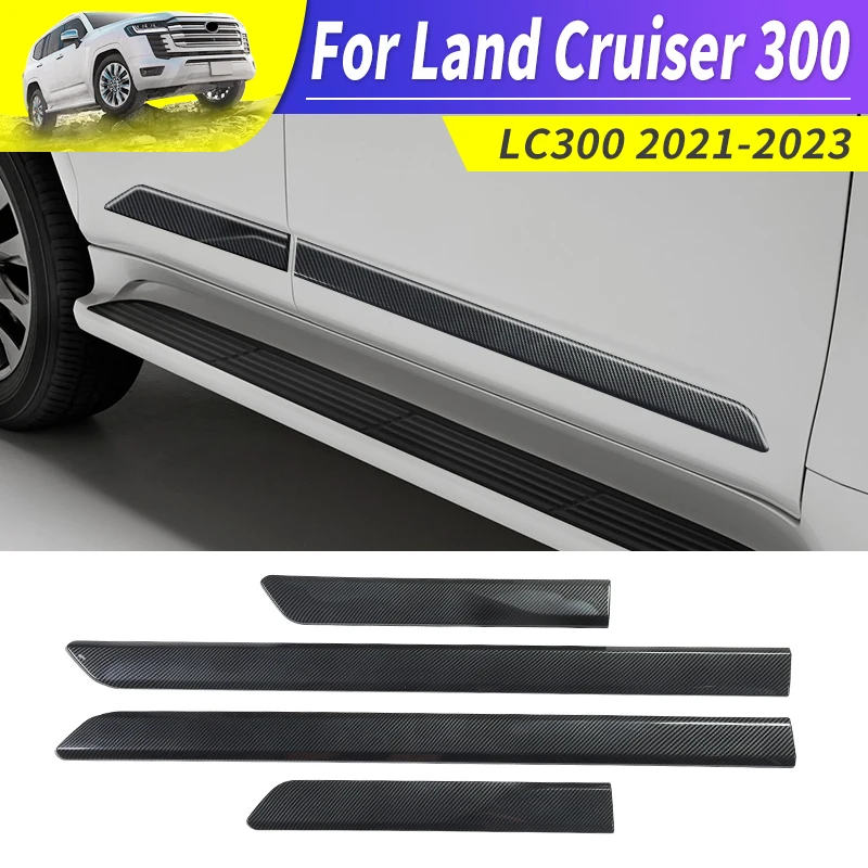 Декоративная лента из углеродного волокна для двери автомобиля 2021-2023Toyota Land Cruiser 300, наружные аксессуары Lc300
Декоративная лента из углеродного волокна для двери автомобиля 2021-2023Toyota Land Cruiser 300, наружные аксессуары Lc300