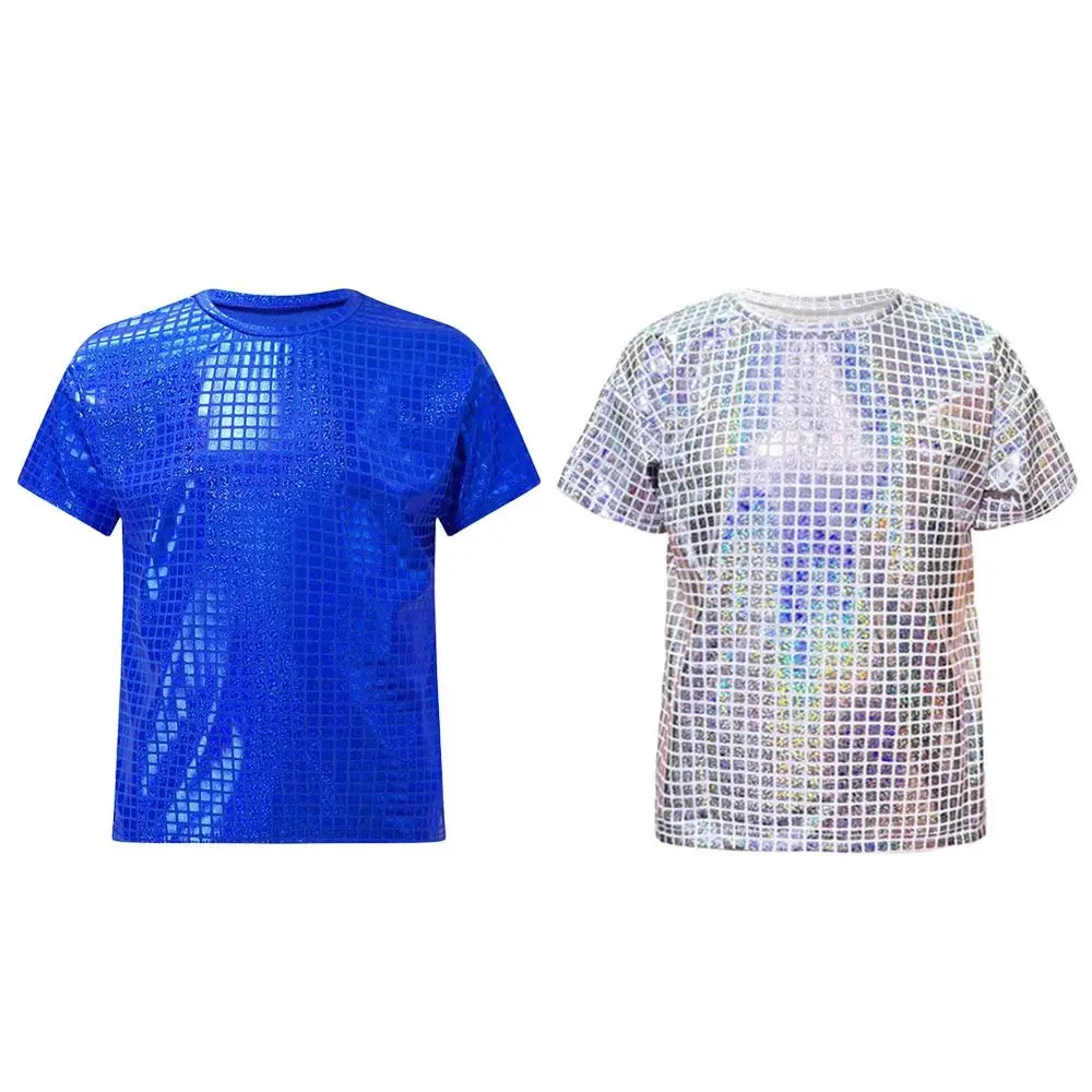 Fashion Hip Hop Child Sequins Shirt Disco Jazz Dance Top Stage Performance Dance Costumes Performance Dancewear Kids Boys Girls
Fashion Hip Hop Child Sequins Shirt Disco Jazz Dance Top Stage Performance Dance Costumes Performance Dancewear Kids Boys Girls