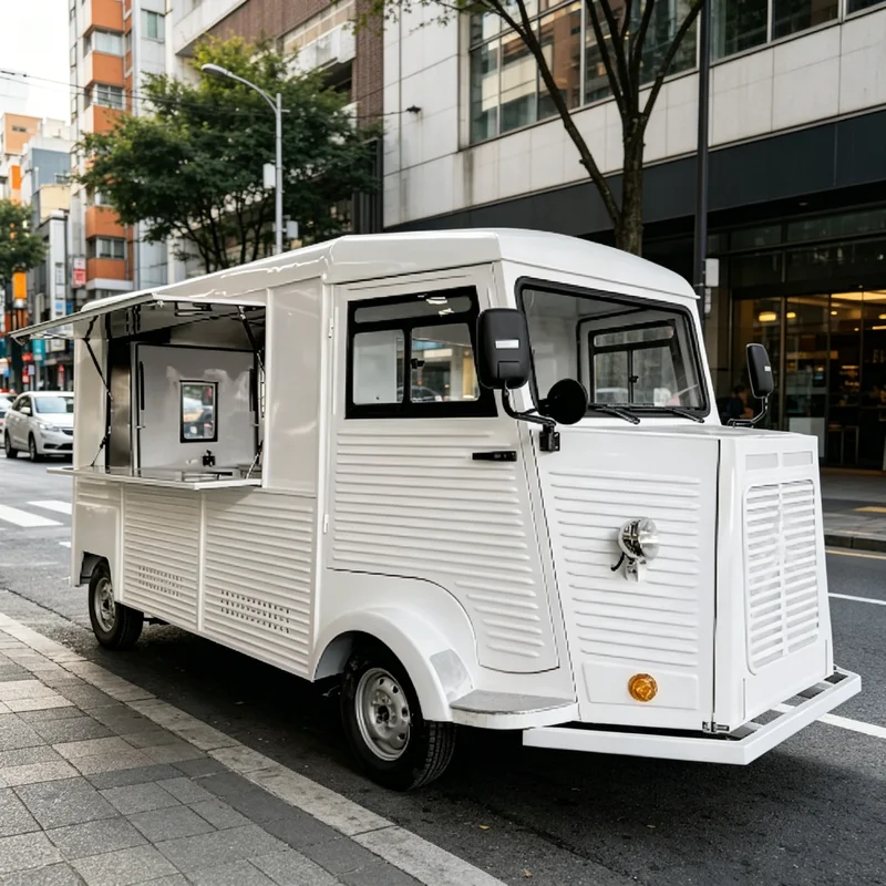 Retro Vintage Electric Food Cart for Ice Cream Coffee Street Vending Business
Retro Vintage Electric Food Cart for Ice Cream Coffee Street Vending Business