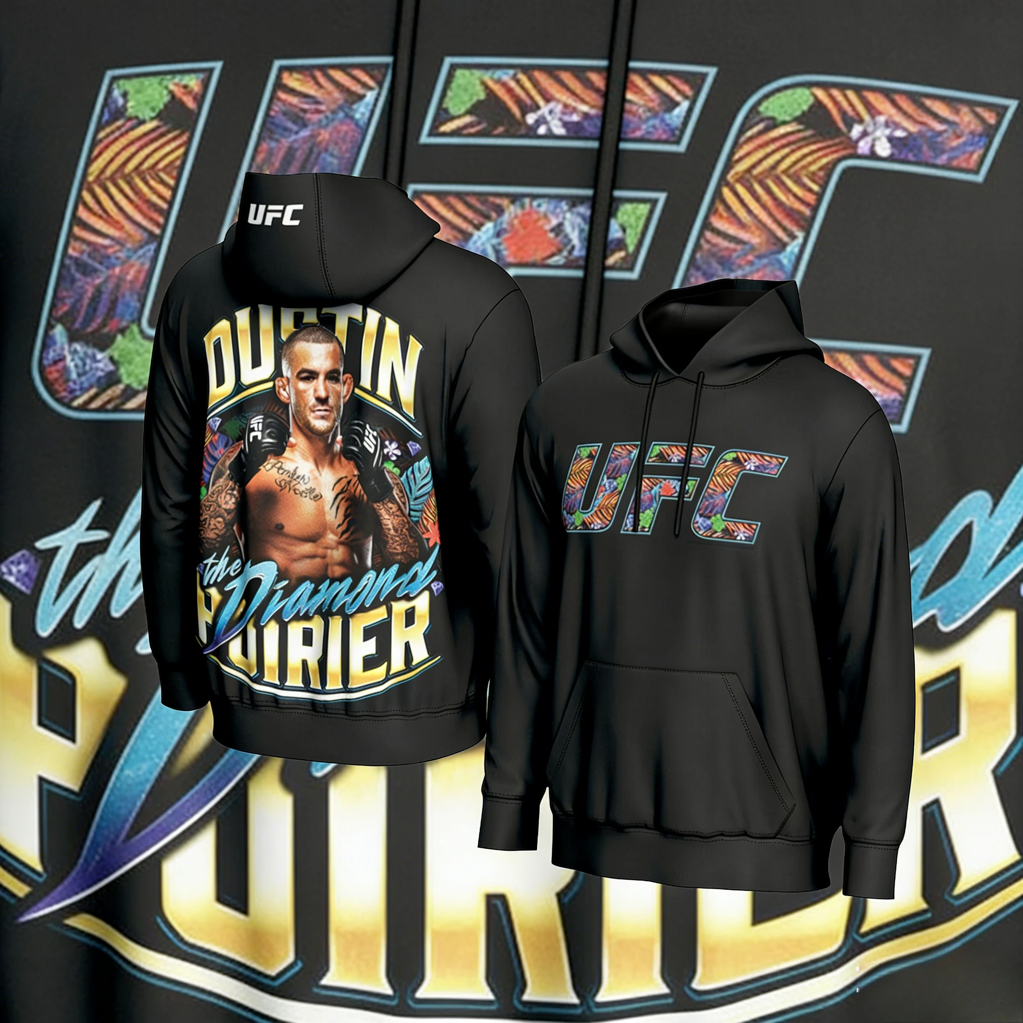 UFC Player Dustin Puwaril (необманная "Diamond") 2025-26, осенне-зимняя мужская и женская повседневная толстовка из 100% чистого хлопка
UFC Player Dustin Puwaril (необманная "Diamond") 2025-26, осенне-зимняя мужская и женская повседневная толстовка из 100% чистого хлопка
