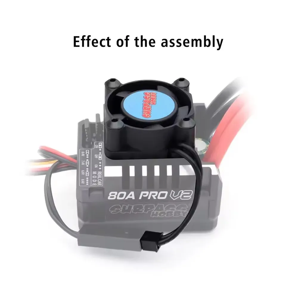 SURPASS HOBBY Новый 80A Pro V2 Матовый ESC Встроенный BEC 6,0 В-8,4 В Водонепроницаемая карта программирования вентилятора для 1/10 Гусеничного матового автомобиля RC
SURPASS HOBBY Новый 80A Pro V2 Матовый ESC Встроенный BEC 6,0 В-8,4 В Водонепроницаемая карта программирования вентилятора для 1/10 Гусеничного матового автомобиля RC