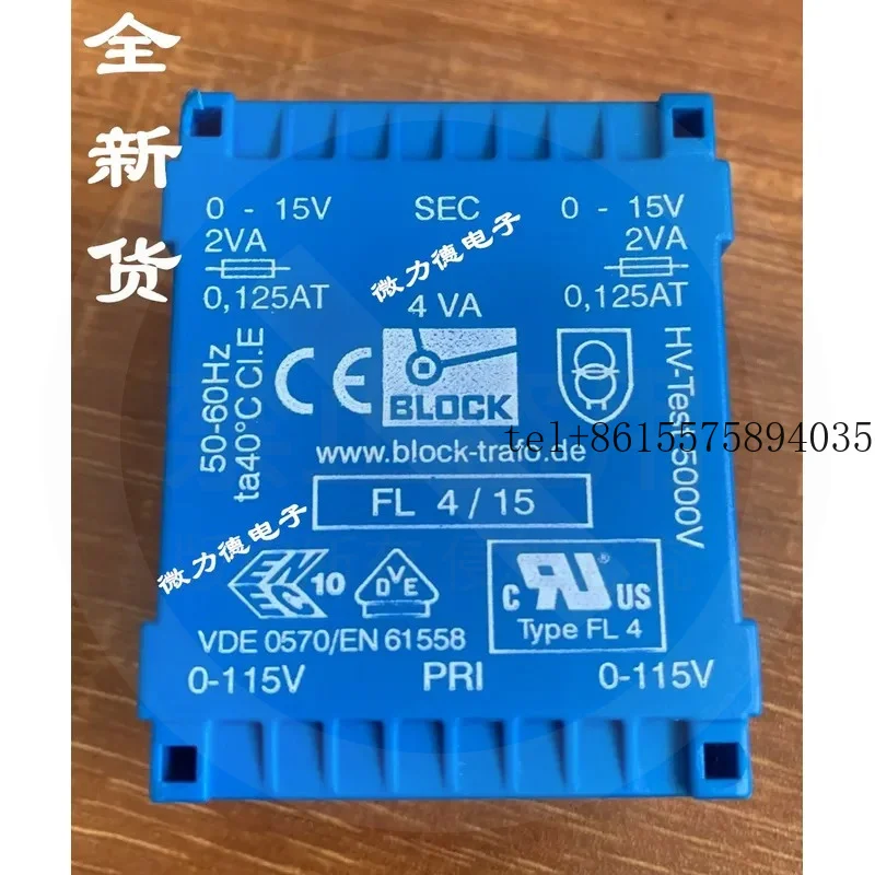 hot New BLOCK FL4/15 VDE0570/EN61558 imported transformer FL4/18 FL8/12
hot New BLOCK FL4/15 VDE0570/EN61558 imported transformer FL4/18 FL8/12