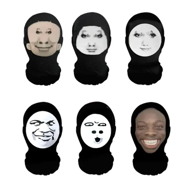 New 3D Printed Funny Meme Mask Elastic Mesh Full Face Mask for Unisex Cosplay Headwear Party Simulation Balaclava Hat Headgear
New 3D Printed Funny Meme Mask Elastic Mesh Full Face Mask for Unisex Cosplay Headwear Party Simulation Balaclava Hat Headgear