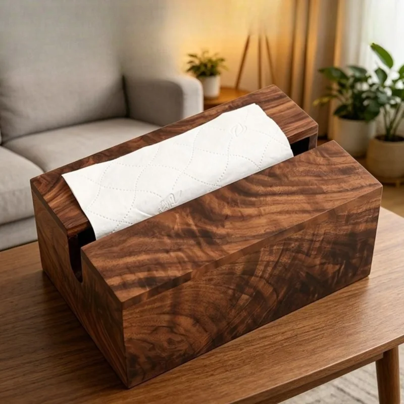Solid Wood Tissue Box Modern Minimalist Rectangular Tissue Case Luxury Portable Paper Tissue Box Restaurant Household Wipes Box
Solid Wood Tissue Box Modern Minimalist Rectangular Tissue Case Luxury Portable Paper Tissue Box Restaurant Household Wipes Box