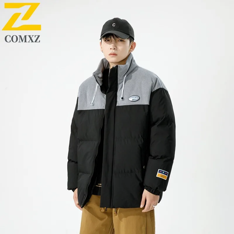 COMXZ Leisure Men Cotton Coat Casual Splicing Notch Collar Outdoor Fishing Warm Coat Fashion Hiking Lightweight Winter Garment
COMXZ Leisure Men Cotton Coat Casual Splicing Notch Collar Outdoor Fishing Warm Coat Fashion Hiking Lightweight Winter Garment