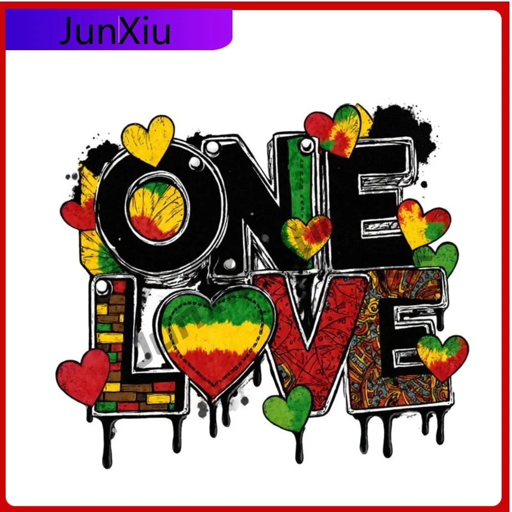 Dynamic ONE LOVE Graffiti Style Decal Vivid Rasta Inspired Color Palette Featuring Distressed Splatt Anime B Ca
Dynamic ONE LOVE Graffiti Style Decal Vivid Rasta Inspired Color Palette Featuring Distressed Splatt Anime B Ca