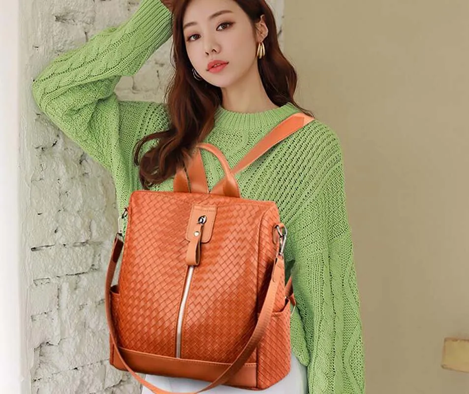 Hot Sale Fashion High Quality Soft Leather Backpack Women Large Capacity School Bag Travel Shoulder Bags Anti Theft Backpacks
Hot Sale Fashion High Quality Soft Leather Backpack Women Large Capacity School Bag Travel Shoulder Bags Anti Theft Backpacks