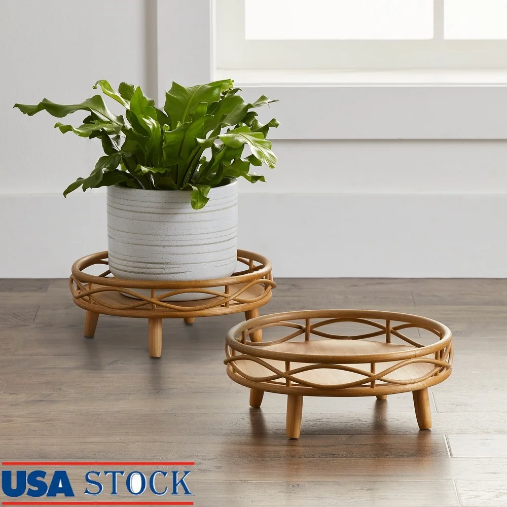 Rattan Round Plant Stand Indoor Outdoor Wooden Decor Holder Garden Display Stand Weather Resistant Durable Planter Support
Rattan Round Plant Stand Indoor Outdoor Wooden Decor Holder Garden Display Stand Weather Resistant Durable Planter Support