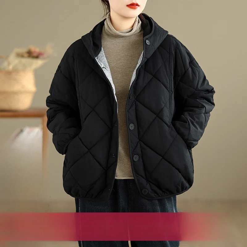 Женское хлопковое пальто Thiened со стеганым и Fce Inner Sve Long Sve с капюшоном, теплый однотонный топ
Женское хлопковое пальто Thiened со стеганым и Fce Inner Sve Long Sve с капюшоном, теплый однотонный топ