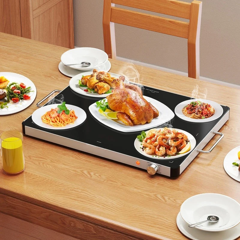 Electric Warming Food Warmer with Adjustable Temperature Control and Overheat Protection
Electric Warming Food Warmer with Adjustable Temperature Control and Overheat Protection