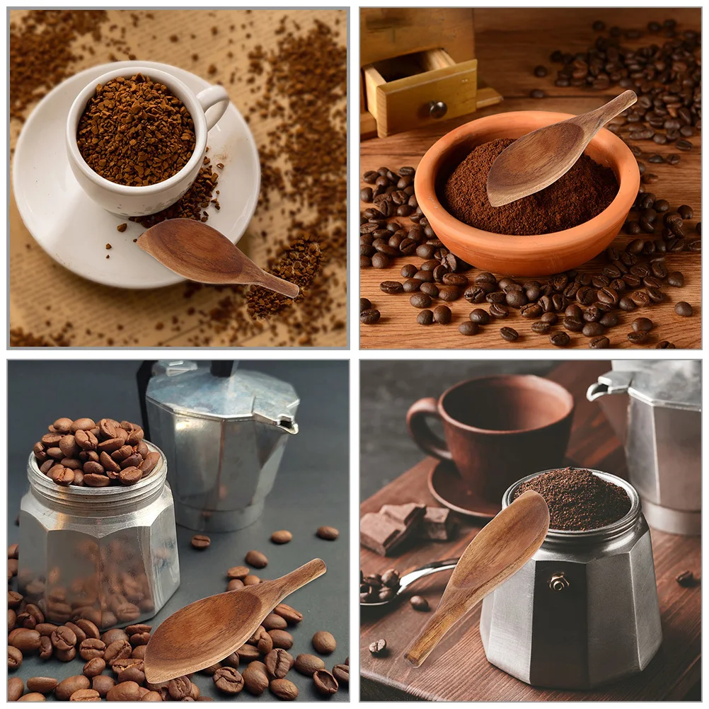 2pcs Coffee Bean Scoop Wooden Powder Spoon Natural Wood Kitchen Gadget For Tea Grain Sugar Candy Canister Scoops
2pcs Coffee Bean Scoop Wooden Powder Spoon Natural Wood Kitchen Gadget For Tea Grain Sugar Candy Canister Scoops