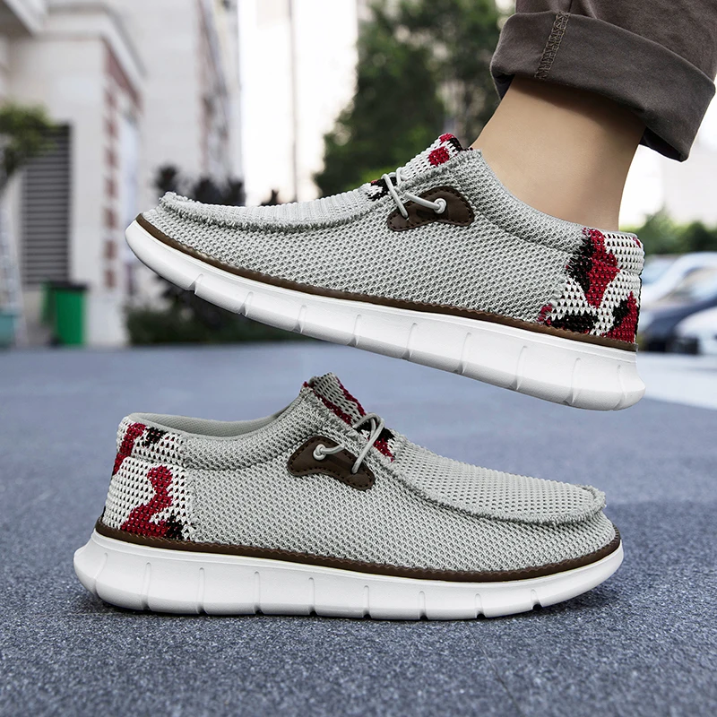 Мужские универсальные лоферы с безопасной шнуровкой и нескользящей мягкой подошвой, идеально подходящие для делового повседневного использования и повседневного активного отдыха. Размер 39-46.
Мужские универсальные лоферы с безопасной шнуровкой и нескользящей мягкой подошвой, идеально подходящие для делового повседневного использования и повседневного активного отдыха. Размер 39-46.