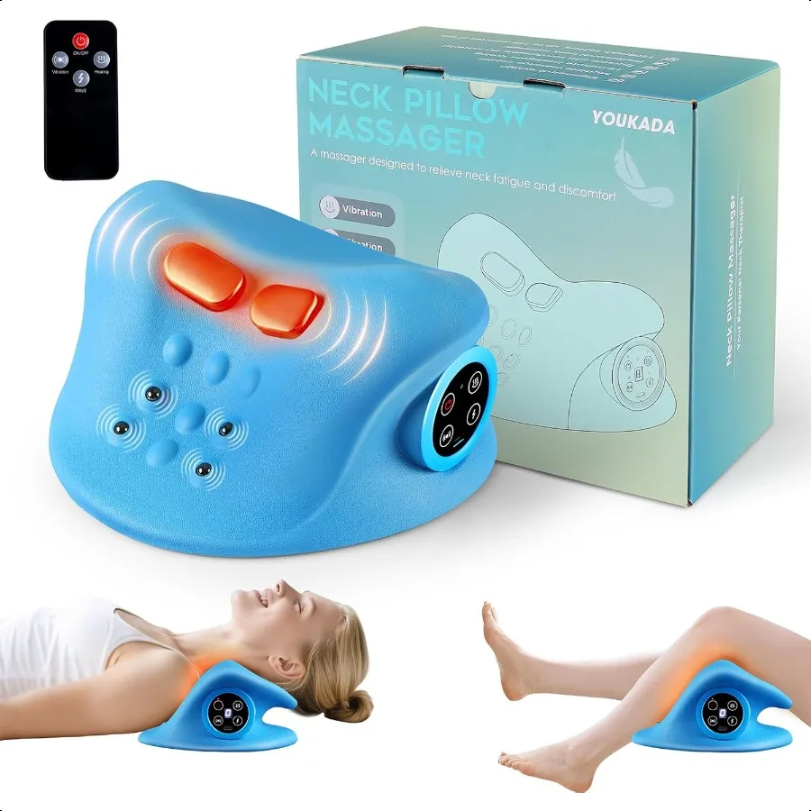 Массажер для шеи, 3 в 1, электрический релаксатор плеч, носилки для шеи с подогревом для облегчения боли, глубоких тканей, эргономичный, 26 плеч 
Массажер для шеи, 3 в 1, электрический релаксатор плеч, носилки для шеи с подогревом для облегчения боли, глубоких тканей, эргономичный, 26 плеч
