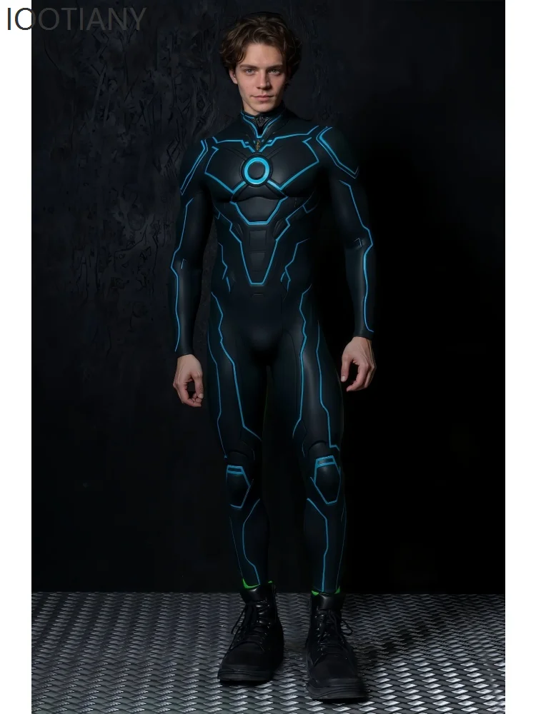 Men's Cyberpunk Future Sci-fi Robot Armor Bodysuit Halloween Carnival Party Cosplay Costume Fighter Stretch Tights Bodysuit 2025
Men's Cyberpunk Future Sci-fi Robot Armor Bodysuit Halloween Carnival Party Cosplay Costume Fighter Stretch Tights Bodysuit 2025