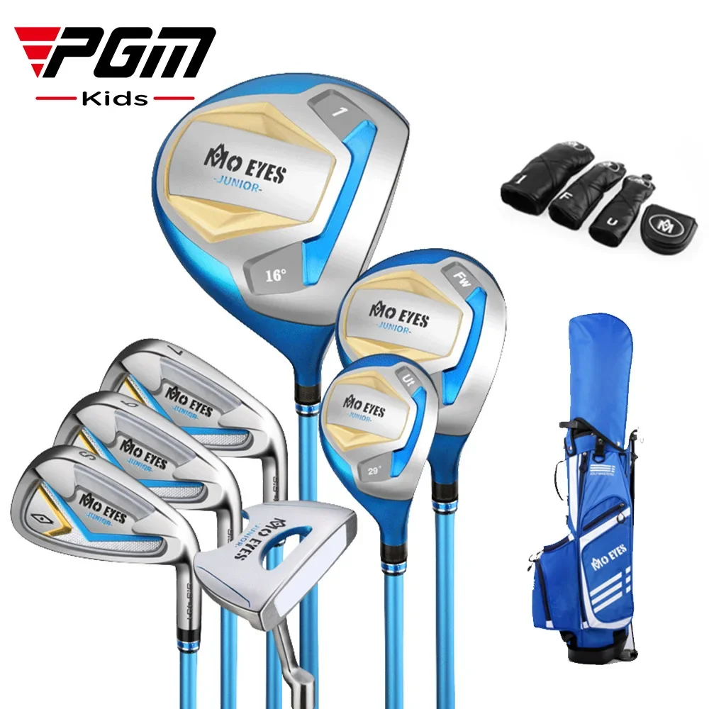 PGM Kids Golf Club Set For 120-165cm Boys Girls Junior High School Children Learning Iron Carbon Putters Head Covers Bracket Pac 
PGM Kids Golf Club Set For 120-165cm Boys Girls Junior High School Children Learning Iron Carbon Putters Head Covers Bracket Pac