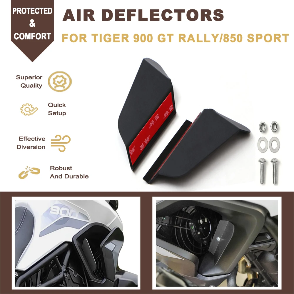 For Tiger 900 GT PRO Motorcycle Radiator Fan Airflow Air Deflector Upper Wind Deflector For Tiger900 Rally GT LOW Tiger850 Sport
For Tiger 900 GT PRO Motorcycle Radiator Fan Airflow Air Deflector Upper Wind Deflector For Tiger900 Rally GT LOW Tiger850 Sport